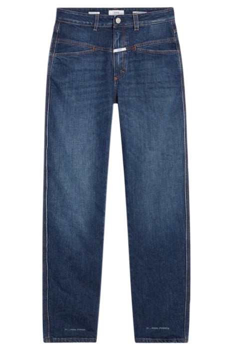 PEDAL PUSHER JEANS DARK BLUE 4