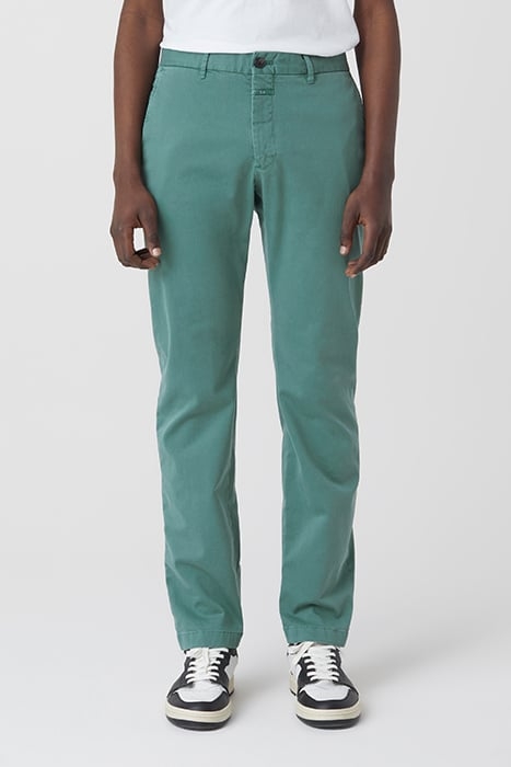 CLIFTON SLIM PANTS DARK JADE 1