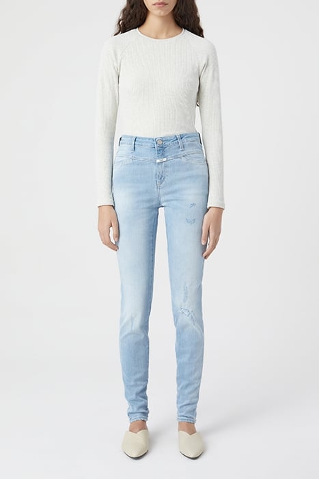 SKINNY PUSHER LONG JEANS LIGHT BLUE 3
