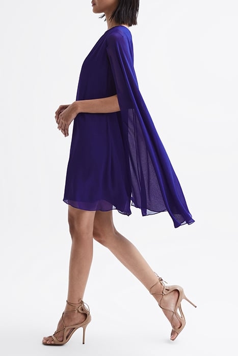 FLEUR-SHEER DRESS PURPLE 5