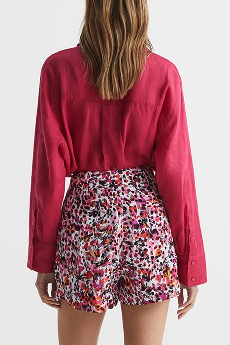 LARA-VISCOSE SHORTS PINK 2