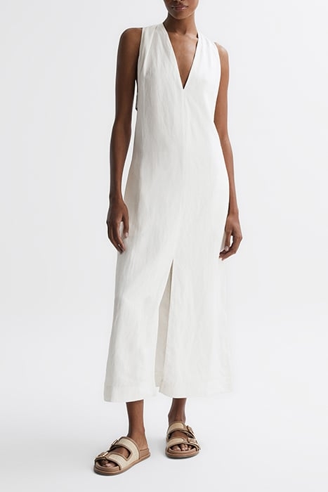 ALDA-LINEN DRESS IVORY 1