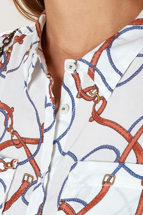 WHITE SHIRT WITH CHEST POCKETS 5