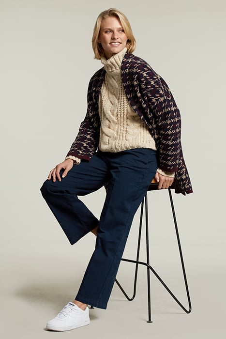 MULTI PIED DE POULE CARDIGAN 3