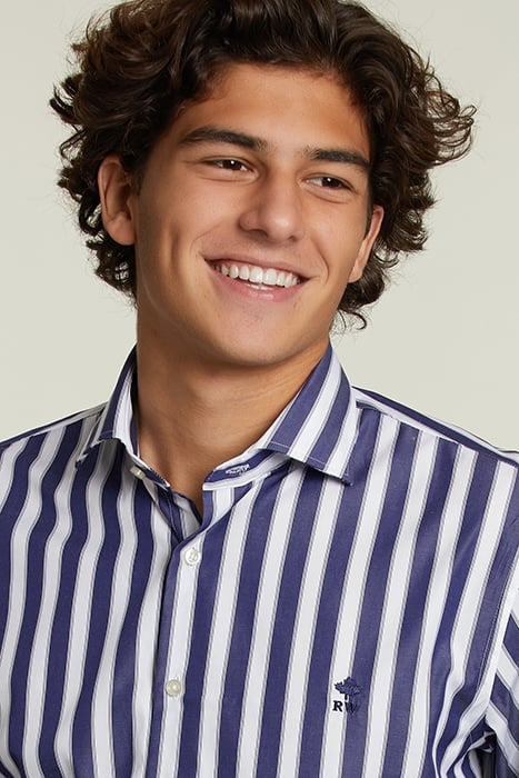 CUSTOM FIT STRIPED SHIRT MULTI 4