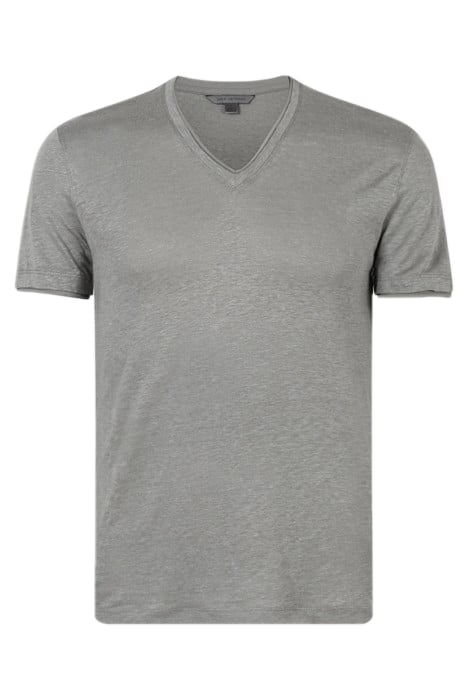 SS VNECK JRSY KNT PEWTER 1