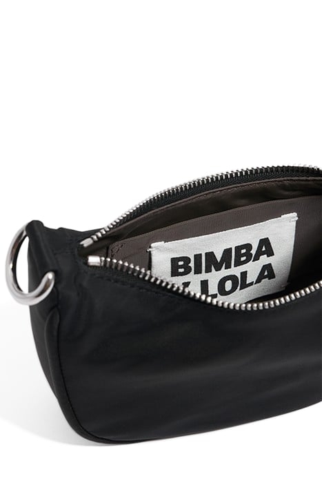 XS BLACK NYLON MOON BAG 3