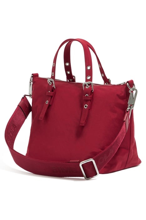 MEDIUM RED SHOPPER BAG 2