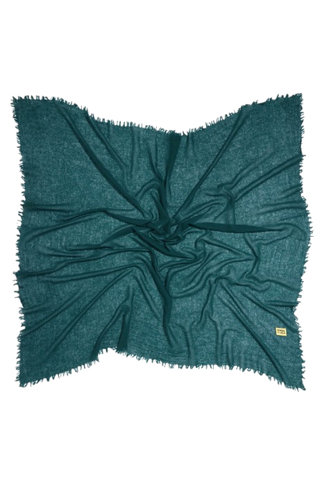 GREEN CASHMERE SHAWL 2