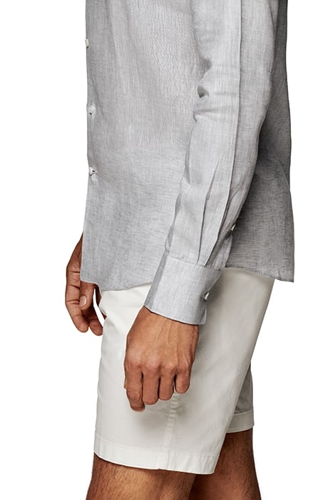LIGHT GREY SLIM FIT SHIRT 8