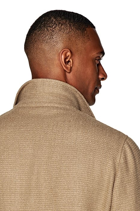 MID BROWN RELAXED FIT SHIRT-JACKET 6