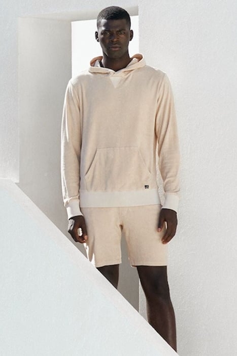 REED | TOWELING HOODIE NEUTRAL SAND 3