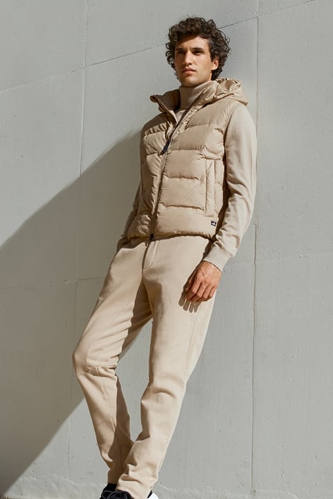 DANE | LUXURY SWEATPANTS DEEP BEIGE 1