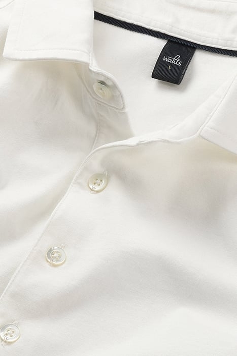 THOMSON | TAILORED JERSEY POLOSHIRT PURE WHITE 2