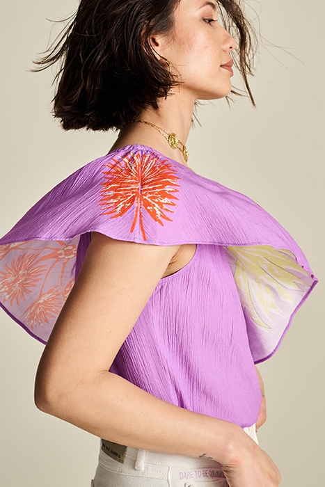 TOP - LILAC FLOWER PURPLE 7