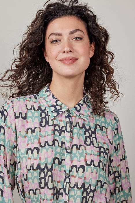 TUNIEK CLEA PRINT OFFWHITE WITH WHISPER PRINT 4