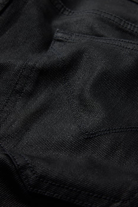 WIGHT COATED STRETCH JEAN JET BLACK 3