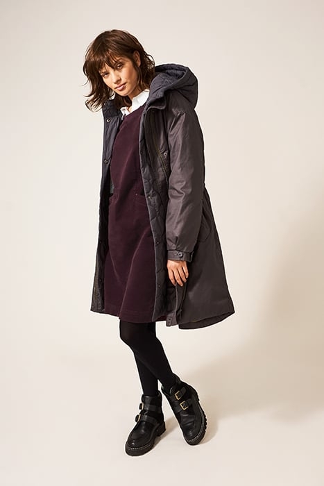 LOTHBURY  CORD PINNY DARK PLUM 5