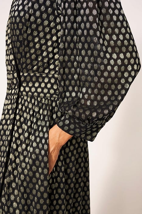 PAULA METALLIC DRE BLACK 3