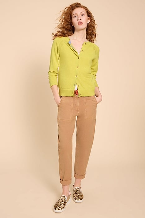 LULU CARDI BRIGHT YELLOW 1