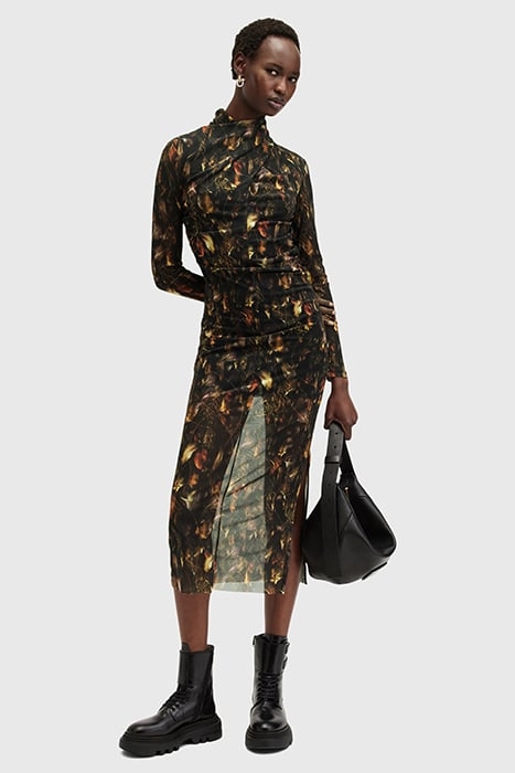 TIA MESH DRESS KATERI HAZEL BROWN 4