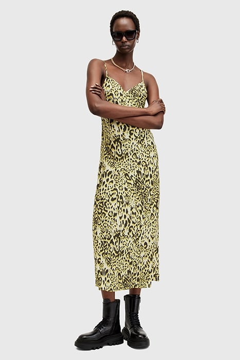 BRYONY DRESS TERESA LIME GREEN 1