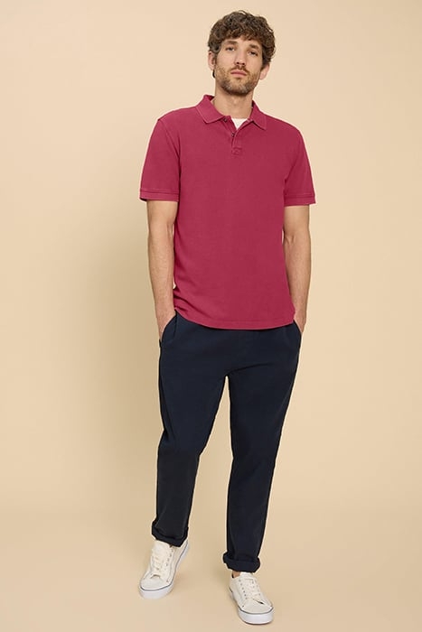 UTILITY POLO DEEP PINK 1
