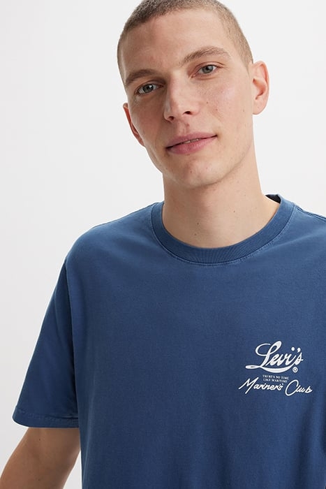 SS PRINTED T-SHIRT BLUE 6