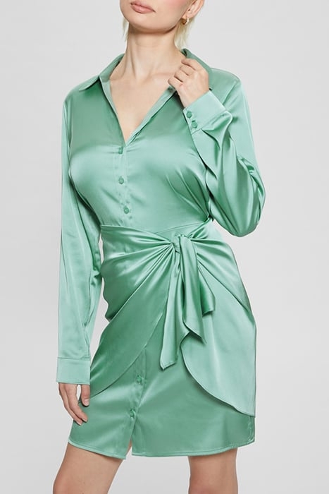 ES LS ALYA DRESS VITAL GREEN 5