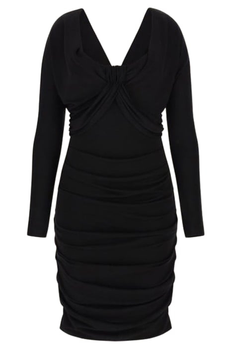 GISELLE DRESS JET BLACK 4
