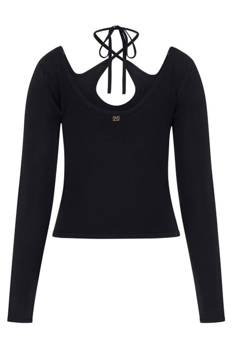 NIKKI TOP JET BLACK A996 5