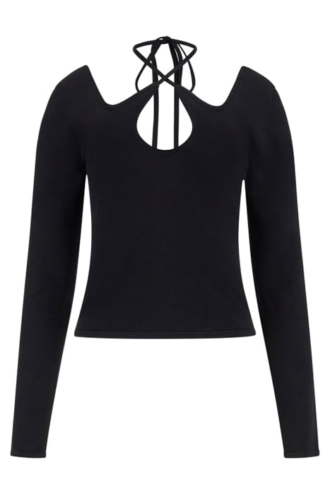 NIKKI TOP JET BLACK A996 4