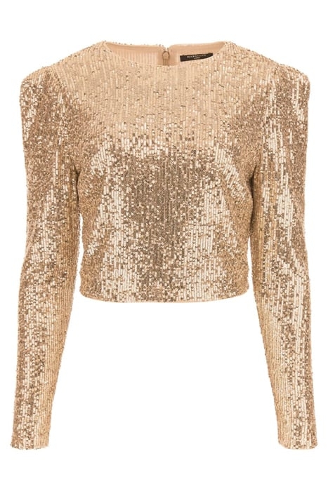 SPARKLE THE DARK FANTASY GOLD BLOUSE SEQUINS 4
