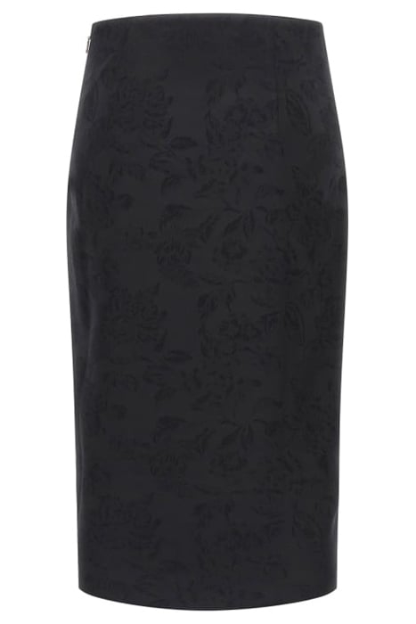 BLOSSOM SKIRT JET BLACK 2
