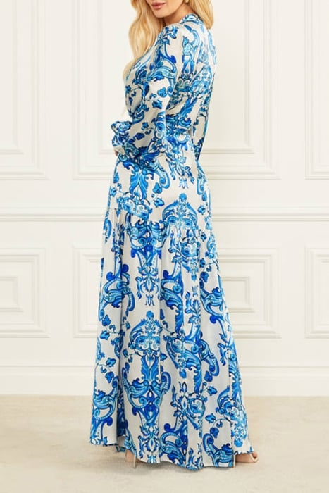 NOMAD MAXI DRESS BLUE NOTE 2