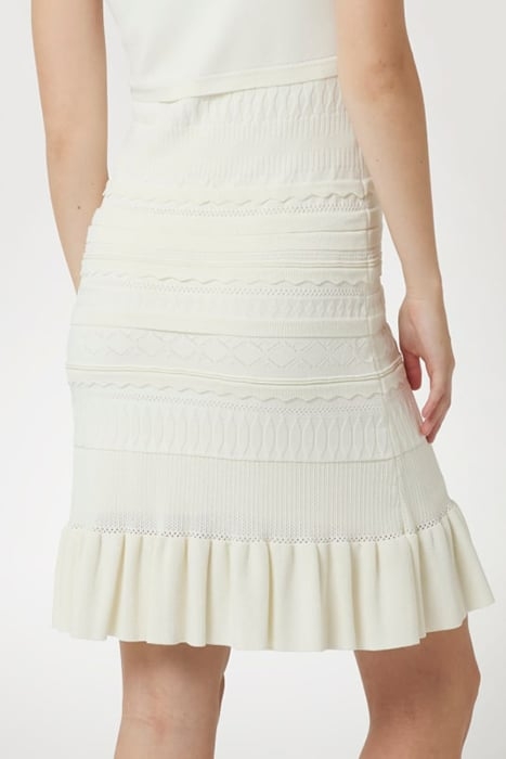 SYRIA SL V NECK DRES PALE PEARL 6