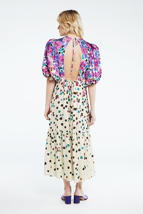 CECILE DRESS CREAM WHITE/BUBBLE G 2