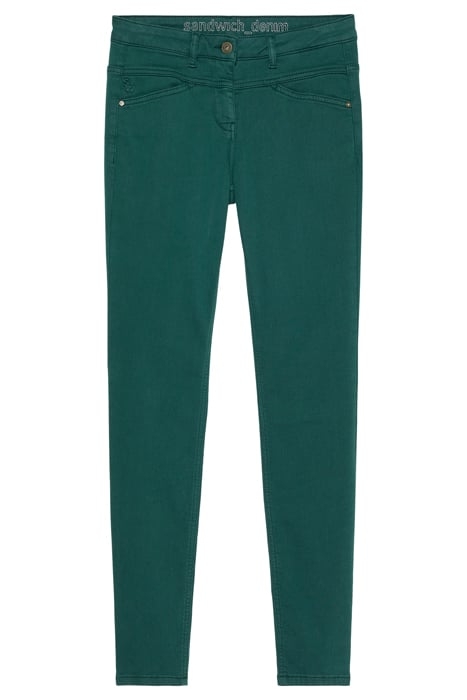 TROUSER WOVEN LONG 24001851 DEEP TEAL 4