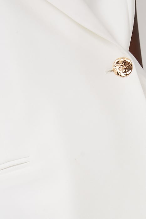 WHISPER HALTER BLAZER DRESS WHITE 4