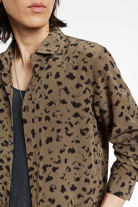 STRAIGHT BOTTOM HEM SHIRT NUTMEG 3