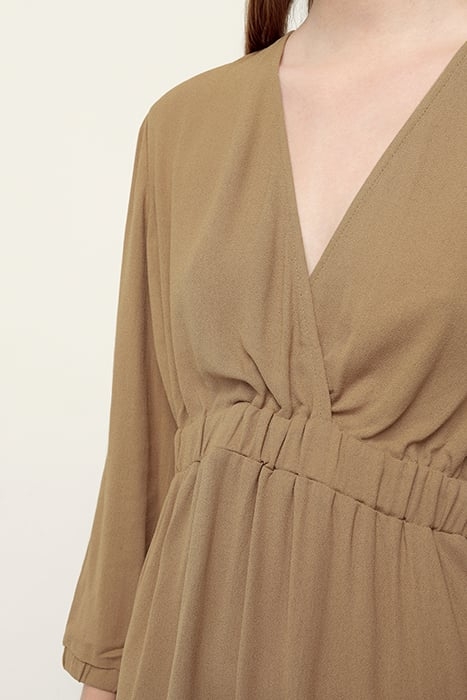 V NECK SHORT DRESS CASSONADE 4