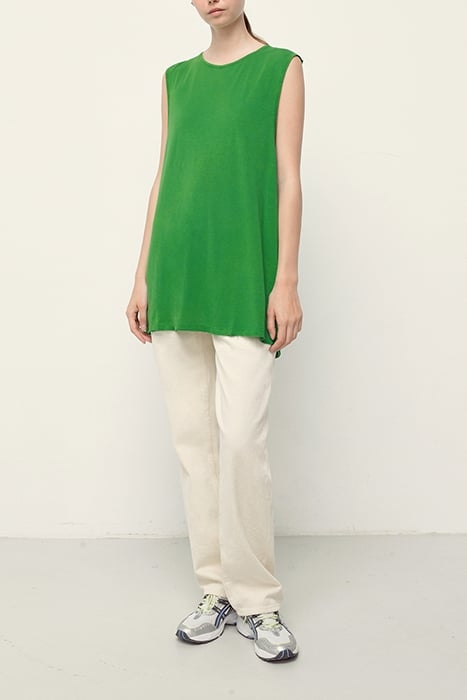 ROUND COLLAR MID-LENGTH TANK TOP PATURAGE VINTAGE 3