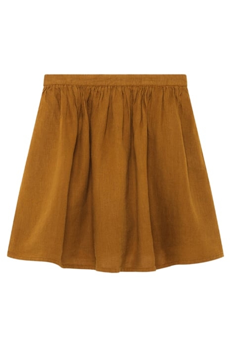 HIGH WAIST TRAPEZE ZIPPED SKIRT FAON 3