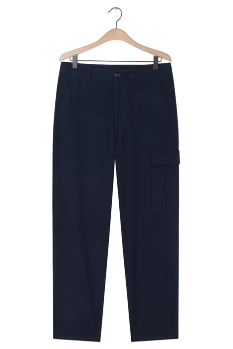 STRAIGHT-CUT 7/8-LENGTH COMBAT TROUSERS NAVY 4