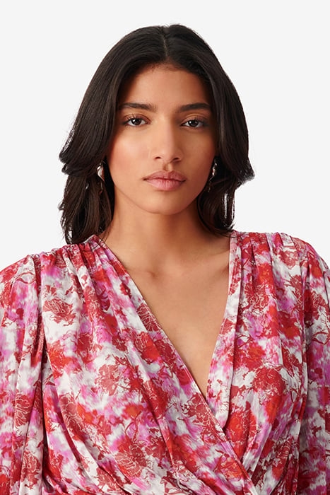 MAELLA BLOUSE IN RED MULTICO 5