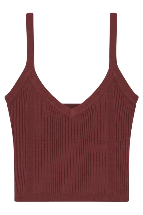 POSALA TANK TOP IN BURGUNDY 4
