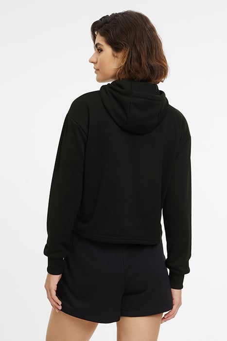 RHEINE CROPPED HOODY BLACK 2