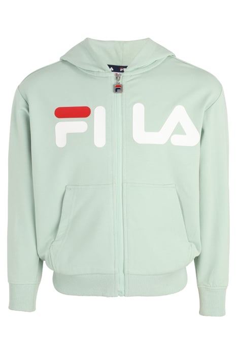 BALGE CLASSIC LOGO ZIP HOODY SILT GREEN 1