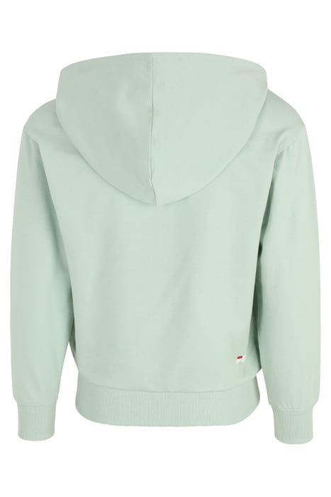 BALGE CLASSIC LOGO ZIP HOODY SILT GREEN 2