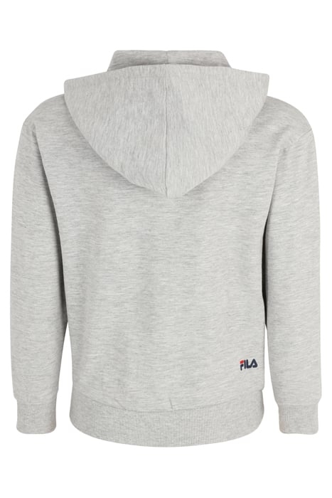 BALGE CLASSIC LOGO ZIP HOODY LIGHT GREY MELANGE 2